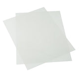 Accuform DTA213 Clear Transparency Film Inserts for use with Evacuation Map Holders (Sold Separately), 81/2 x 11 (Pack of 2)