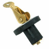 WHITECAP IND Whitecap S5056C Brass Baitwell Plug 5/8
