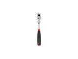 TEKTON 3/8 Inch Drive x 8 Inch Flex Head Quick-Release Comfort Grip Ratchet | SRH32108