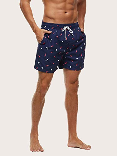 Toplot Regular Fit Printed Boxer Shorts For Men (Shorts-5131-Navy-L) Blue,Blue,,B0CJ4YZLZZ