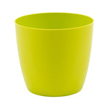 Hug A Plant | Valencia 20Cm Yellow Round Plastic Pot For Home & Garden (20Cm | 7.87 Inch, Pack Of 1, Yellow)
