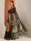 Libas Womens Woven Design Silk Blend Saree With Blouse Piece Multicolour Onesize 16643P