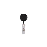Advantus Clip On Badge Reel, Black, 25/Pack (75666)