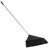 Stiff Bristle Cleaning Broom Long Handle Home Cleaning Broom for Indoor Floors Garden Patio and Warehouse Sweeping Heavy Duty Ya