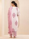 Libas Women'S Cotton Kurta Sets (99616 White M