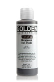 Golden Fluid Acrylic, 4 Ounce Bottle, Iridescent Mica Iron Ox
