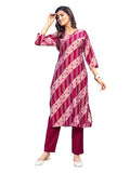 SHIENZY Women's Cotton Blend Kurta Pant Set (1600SHZ