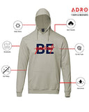 Adro Men'S Cotton Hooded Neck Hoodie (H20-M-Byo-Ch_Beige_2Xl)