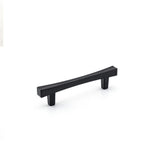 Richelieu Hardware BP722796900 Westmount Collection 3 3/4inch (96 mm) CentertoCenter Matte Black Transitional Rectangular Cab