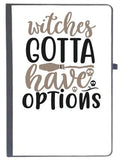 Udnag Ruled Notebook Diary Witch | Witches Gotta Have Options, [A5 80Pages 80Gsm]