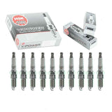 10 pc NGK V-Power Spark Plugs compatible with Ford F-250 Super Duty 6.8L V10 1999-2004