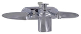 Valterra PF223362 Faucet 4 Tub W/Shower D-Spud Chrome 2-Lever Handle