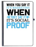 Udnag Ruled Notebook Diary Proof | When You, [A5 80Pages 80Gsm]