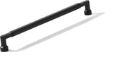 khtumeware 3-Pack Black Appliance Handle Pull 12-Inch(305mm) Matte Black Cabinet Pulls,Heavy-Duty Handles for Kitchen Cabinets, 