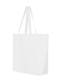 Q-Tees 25L Jumbo Tote One Size White