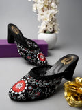 Shoetopia Girls Bantu-472 Black Mule - 8 Uk (Girls-Bantu-472-Black),Black,8,B0CQK71HK1