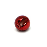 Fulling Mill Slotted Tungsten Beads 2.4 mm 3/32 Metallic Red