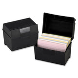 16 Pack ESSELTE CORPORATION OXFORD PLASTIC INDEX CARD BOXES 4X6