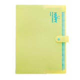 Ecomistiq MultiLayer Folder Document Bag Organizer Expandable Paper Holder Yellow | Files & Supplies Filing, Storage Binding Of