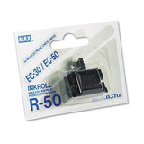 Max R50 Black Ink Roller For Ec30A, Ec70, Ec30, And Ec50 Check Writers
