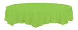 Creative Converting Touch of Color OctyRound Paper Table Cover Tablecover, 82, Fresh Lime