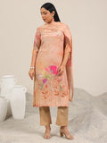 Libas Women'S Silk Blend Kurta Set (400299_Peach_L)