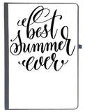 Udnag Ruled Notebook Diary Summer | Best Summer Ever, [A5 80Pages 80Gsm]