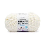 Bernat Baby Blanket Sparkle Moonlight Yarn - 1 Pack of 10.5oz/300g - Polyester - #6 Super Bulky - 220 Yards - Knitting & Crochet