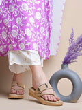 Shoetopia Stylish Beige Wedges For Women & Girls /Eu38,Beige,5,B0F7LYSBTY