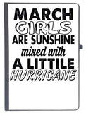 Udnag Ruled Notebook Diary Girls | March Girls, [A5 80Pages 80Gsm]