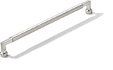 khtumeware 1-Pack Appliance Handle Pull 18-Inch(457mm) Brushed Nickel Cabinet Pulls,Heavy-Duty Solid Satin Nickel Handles for Ki