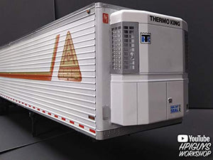 Amt 1/24 Reefer Semi Trailer, 1170, White