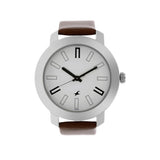 Fastrack Casual Analog White Dial Men'S Watch Nm3120Sl01/Nn3120Sl01