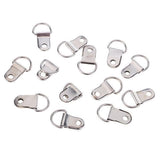ATORSE 4x100 Pcs Photo Frame Hooks Single Hole D Ring Picture Frame Hanging Hangers