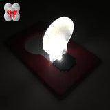Inovat 10PCS / 10 x Mini led Credit Card/Portable/Card Pocket Light Bulb lamp Christmas Card/Switch Card Sharp led Light Bulb Re