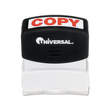 Universal Message Stamp, Copy, PreInked OneColor, Red