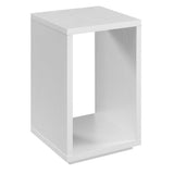 Convenience Concepts Northfield Admiral End Table with Shelf, White