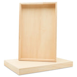 Painting Panels 11 x 17 x 1-1/2-inch, Blank Wooden Signs for Crafts, Wood Cradled Panels for Home Decor, by Woodpeckers