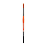KINGART Premium Radiant 600010 Round Series Artist Brush, Synthetic Taklon Hair, Short Handle, for Acrylic, Oil and Watercolor 