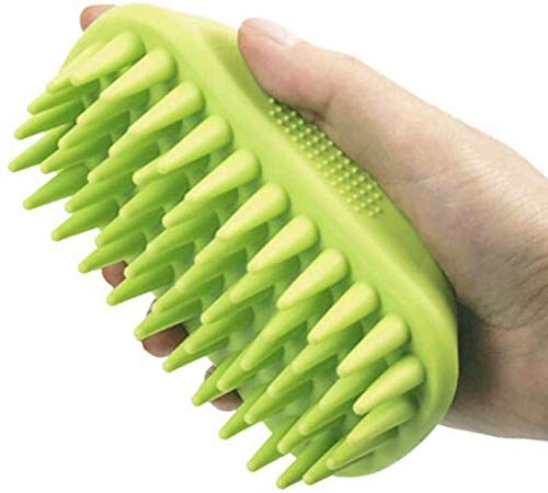 Pet Silicone Shampoo Brush For Long & Short Hair Medium Large Pets Dogs Cats, Dog Hair Products Accessories Dog Back Massage For