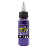 Radiant Colors Tattoo Ink Professional Tattooing Inks Fluid Vegan Pigments 1/2 oz Half Ounce Violet