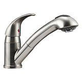 Dura Faucet Df-Nmk852-Sn Rv Pull-Out Swivel Kitchen Sink Faucet (Brushed Satin Nickel)