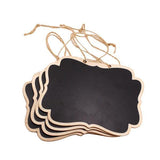Enakshi 2x4 Pcs Mini Hanging Blackboard Chalkboard Wedding Party Message Memo 16x12cm|Home & Garden | Home Decor | Message Board