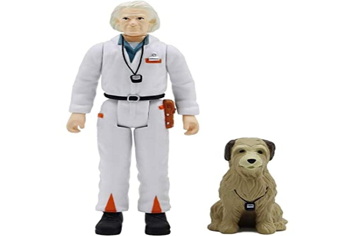 Super7 Back To The Future 2: Doc Brown Reaction Figure Multicolor