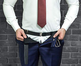 Purabelle Premium Looks Shirt Stay Tucker Belt | Elastic And Adjustable Garter | For Both Men And Women (Black, Free Size)