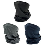 Sam Shoppy 3 Pack Bandana Balaclava Neck Gaiter For Men & Women Cooling Face Cover Uv Protection, Windproof, Breathable, Qui