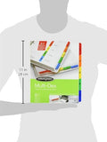 Wilson Jones MultiDex Index Dividers, 5 Tabs, for 8.5 x 11 Inch Sheets, Multicolored Tabs Numbered in Black (W90503B)