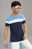 Adro Tshirt For Menmulti Color T-Shirt For Mencotton T-Shirtmens Tshirtrn8-24-Skwhnb-M