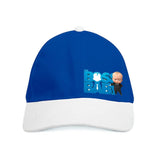 Kids Cap, TwoTone, Adjustable Sports Cap For Ages 27 Years (BlueWhiteBossbabyFiblaze)