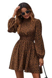 Dhruvi Trendz Womens Delta Rayon Women Western Dresses Regular Fit A-Line (Dt-Wd1042_Brown_S)